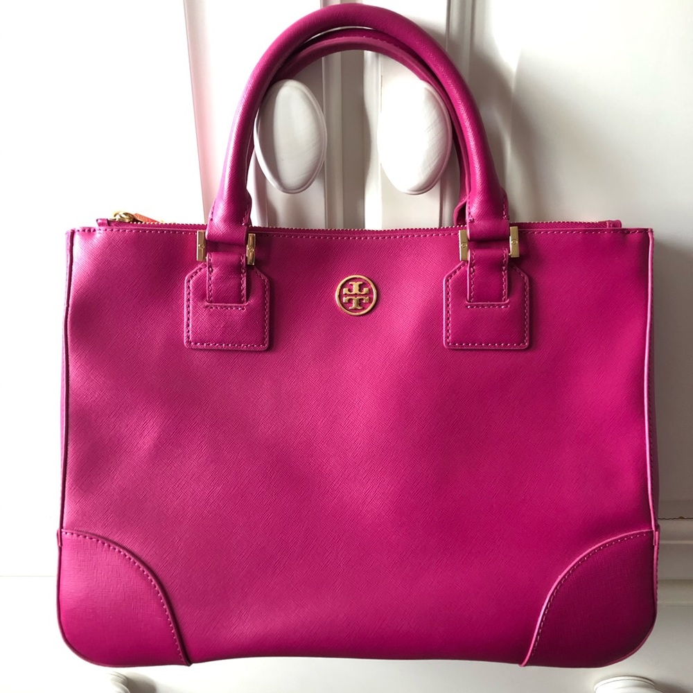 NWOT Tory Burch Robinson Double-zip Satchel